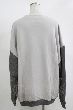 画像3: LAND by MILK BOY / CASTLE SWEATS  ライトグレー H-25-11-17-060-MB-TO-KB-ZH