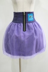 LAND by MILKBOY / ZIPPED PUMPKINスカート  パープル H-25-11-17-007-MB-SK-KB-ZT216