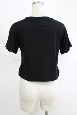 画像3: LISTEN FLAVOR / BASICモルフォ刺繍Tee  ブラック H-25-11-17-064-PU-TO-KB-ZH