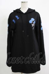 LISTEN FLAVOR / 麗しの薔薇チャイナパーカー  ブルーローズ H-25-11-17-066-PU-TO-KB-ZH