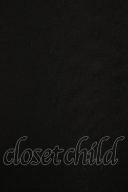 画像4: LISTEN FLAVOR / ハートメタルロゴレイヤード風ロンT  ブラック H-25-11-17-067-PU-TO-KB-ZH