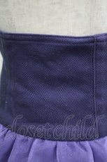 画像4: 【SALE】LAND by MILKBOY / ZIPPED PUMPKINスカート  パープル H-25-11-17-007-MB-SK-KB-ZH (4)