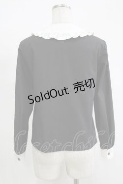 画像3: MILK / Everytimeブラウス  ブラック×ホワイト H-25-11-17-070-ML-BL-KB-ZH