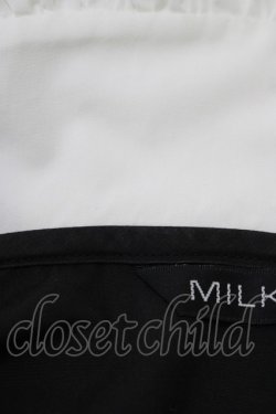 画像4: MILK / Everytimeブラウス  ブラック×ホワイト H-25-11-17-070-ML-BL-KB-ZH