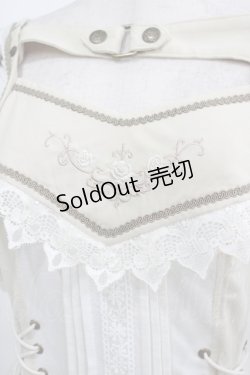 画像4: Ozz oneste / rose刺繍使い 2way frillカットソー（ALYSモデル）  オフ H-25-11-17-072-OO-TO-KB-ZH