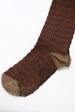 画像2: Q-pot. / メルトチョコレートタイツ  ブラウン H-25-11-17-076-QP-ZA-KB-ZH