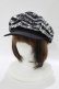 画像1: MILKBOY / MUSIC SHEETプリントHat  ブラック H-25-11-17-079-MB-AC-KB-ZH (1)