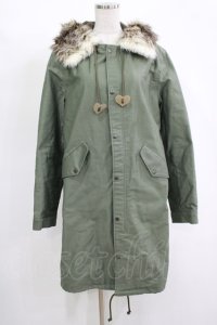 MILK / MODSコート  カーキ H-25-11-17-080-ML-CO-KB-ZH