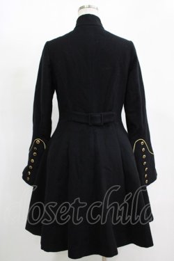 画像3: ATELIER BOZ / スタンドカラーウールコート  黒 H-25-11-17-008-EL-CO-KB-ZH