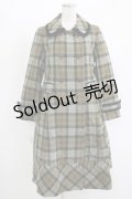 Jane Marple / Tartan check コクーンコート Free カーキ H-25-11-17-009-JM-CO-KB-ZH