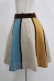画像2: Jane Marple / Color block gored skirt M ミックス H-25-11-17-011-JM-SK-KB-ZH (2)