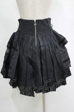 画像3: Ozz oneste / Pirates Roseプリーツスカート  黒 H-25-11-17-012-OO-SK-KB-ZH