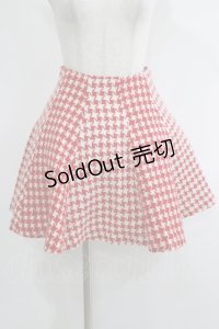 MILK / ニットフレアスカート  レッド H-25-11-17-013-ML-SK-KB-ZH