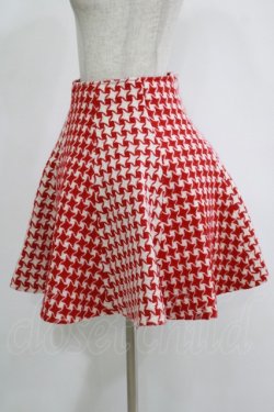 画像2: MILK / ニットフレアスカート  レッド H-25-11-17-013-ML-SK-KB-ZH