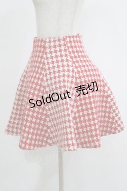 画像2: MILK / ニットフレアスカート  レッド H-25-11-17-013-ML-SK-KB-ZH