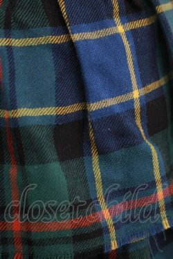 画像5: Jane Marple / タータンチェックフリルスカート  グリーン H-25-11-17-014-JM-SK-KB-ZH