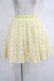 画像1: MILK / メレンゲファースカート  クリームイエロー H-25-11-17-015-ML-SK-KB-ZH (1)