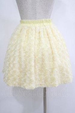 画像3: MILK / メレンゲファースカート  クリームイエロー H-25-11-17-015-ML-SK-KB-ZH