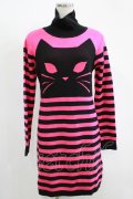 MILK / I'ｍ a Catワンピース  ピンク H-25-11-17-019-ML-OP-KB-ZH