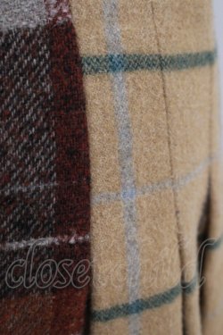 画像4: Jane Marple Dans Le Salon / ウールタータンチェックのラップスカート M ブラウン H-25-11-17-021-JM-SK-KB-ZH