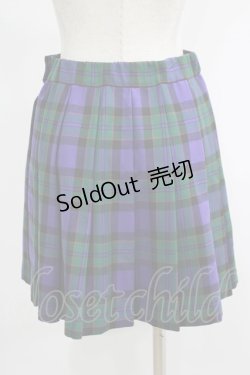 画像3: MILK / Torte Checkミニスカート  ブルーベリージャム H-25-11-17-022-ML-SK-KB-ZH