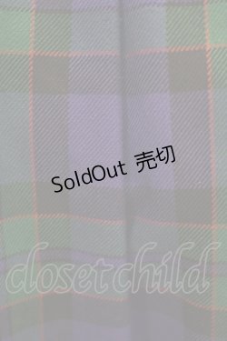 画像5: MILK / Torte Checkミニスカート  ブルーベリージャム H-25-11-17-022-ML-SK-KB-ZH