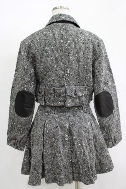 画像3: MILK / ツイードショートジャケット＆スカート  グレー H-25-11-17-023-ML-JA-KB-ZH