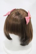 m petit by misako / AM2Pイチゴリボンクリップ  レッド H-25-11-18-1004-LO-AC-NS-ZH