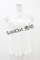 Angelic Pretty / ドレッシーフリルデコレーションキャミソール Free 白 H-25-11-18-1038-AP-TO-NS-ZH