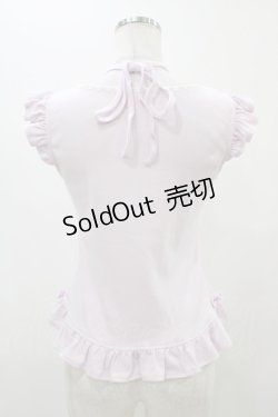画像2: Angelic Pretty / ピュアエンジェルノースリーブカットソー Free ラベンダー H-25-11-18-1039-AP-TO-NS-ZH