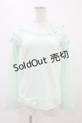Angelic Pretty / Prettyボートネックカットソー Free ミント H-25-11-18-1040-AP-TO-NS-ZH