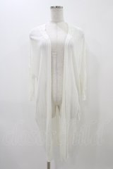 axes femme / ロングトッパーカーディガン M オフ H-25-11-18-1042-AX-OP-NS-ZH