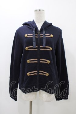 画像1: axes femme kawaii / ナポレオンパーカー M ネイビー H-25-11-18-1045-AX-TO-NS-ZH