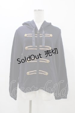 画像1: axes femme kawaii / ナポレオンパーカー M ネイビー H-25-11-18-1045-AX-TO-NS-ZH