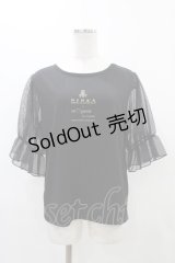 m petit by misako / MSシアーソデプルオーバー LL ブラック H-25-11-18-1048-LO-TO-NS-ZH