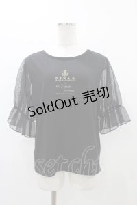 m petit by misako / MSシアーソデプルオーバー LL ブラック H-25-11-18-1048-LO-TO-NS-ZH