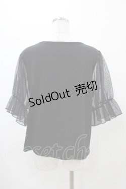 画像2: m petit by misako / MSシアーソデプルオーバー LL ブラック H-25-11-18-1048-LO-TO-NS-ZH