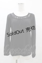 axes femme / 折り返し2WAYインナープルオーバー M ブラック H-25-11-18-1049-AX-TO-NS-ZH