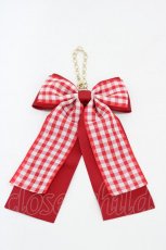 画像1: m petit by misako / AMチェックBGC  レッド H-25-11-18-1005-0-ZA-NS-ZH (1)