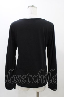 画像2: axes femme / 折り返し2WAYインナープルオーバー M ブラック H-25-11-18-1049-AX-TO-NS-ZH