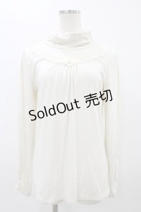 axes femme / タートルネックレースインナープルオーバー L オフ H-25-11-18-1051-AX-TO-NS-ZH