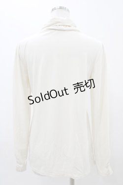 画像2: axes femme / タートルネックレースインナープルオーバー L オフ H-25-11-18-1051-AX-TO-NS-ZH