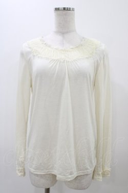 画像1: axes femme / ドットチュールトップス L 生成り H-25-11-18-1052-AX-TO-NS-ZH