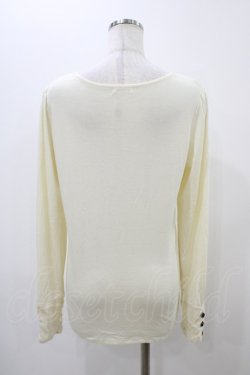 画像2: axes femme / 袖ギャザートップス L 生成り H-25-11-18-1054-AX-TO-NS-ZH