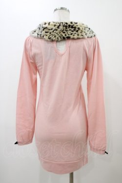 画像2: DearMyLove / ファー襟付きトップス M ピンク H-25-11-18-1058-EL-TO-NS-ZH