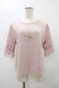 m petit by misako / MSシアーソデプルオーバー LL ピンク H-25-11-18-1059-LO-TO-NS-ZH