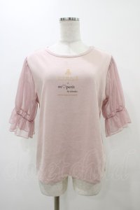 m petit by misako / MSシアーソデプルオーバー LL ピンク H-25-11-18-1059-LO-TO-NS-ZH