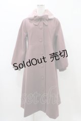 m petit by misako / AM*リボンコート M ピンク H-25-11-18-1061-LO-CO-NS-ZH