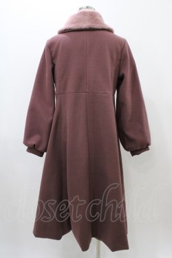 画像2: m petit by misako / AM*リボンコート M ピンク H-25-11-18-1061-LO-CO-NS-ZH