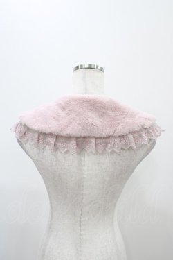 画像2: m petit by misako / ファーつけ襟  ピンク H-25-11-18-1009-LO-ZA-NS-ZH